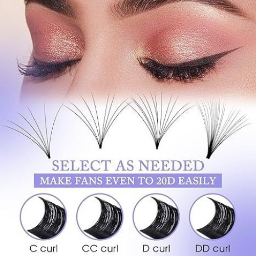 Extension false eyelashes for longer, fuller lashes